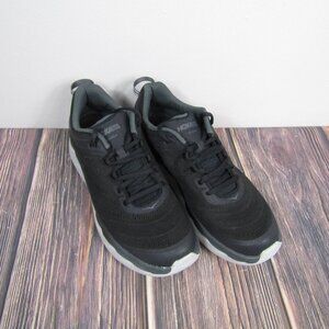 Hoka One One Akasa Shoes Mens Size 10 Black Gray Walking Running Comfort 1099738